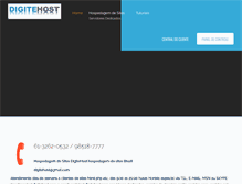 Tablet Screenshot of digitehost.com.br